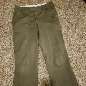 Dockers bootcut green jeans